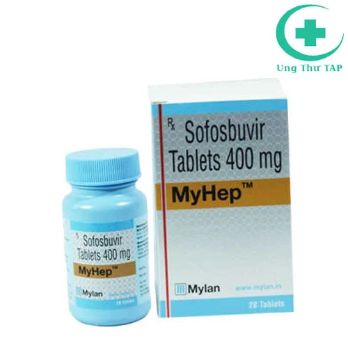 Myhep 400mg - Thuốc kết hợp điều trị viêm gan virus C mạn tính
