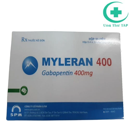 Myleran 400 - Thuốc điều trị động kinh, co giật cục bộ của SPM