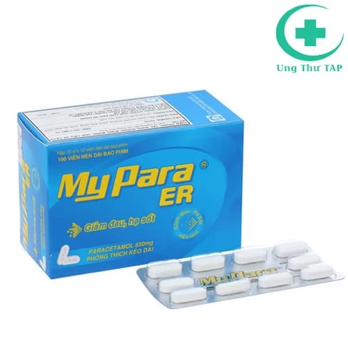 MyPara ER 650mg - Thuốc giảm đau hạ sốt hiệu quả của SPM