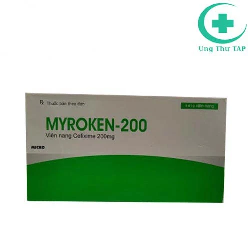 Myroken 200mg - Thuốc điều trị viêm phế quản hiệu quả