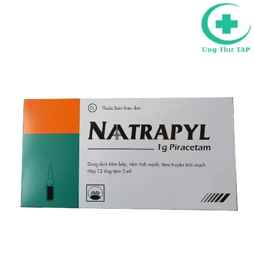 Naatrapyl 1g Pymepharco - Thuốc điều trị di chứng từ đột quỵ