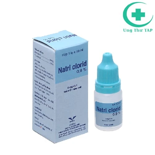 Natri Clorid 0,9% 10ml Bidiphar - Thuốc điều trị các kích ứng