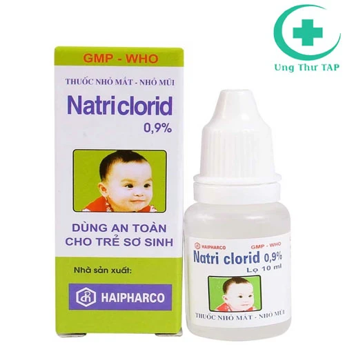 Natri clorid 0,9% Haipharco- Thuốc nhỏ mắt-mũi giảm khô, khó chịu