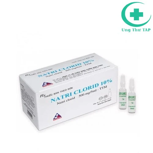 Natri clorid Vinphaco-Thuốc tiêm điều trị thiếu hụt Natri Clorid 