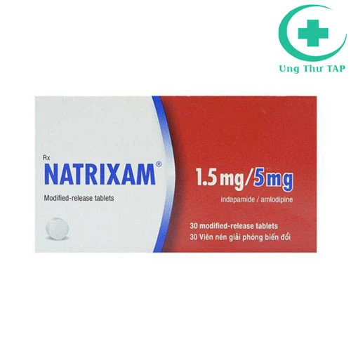 Natrixam 1.5mg/5mg - Thuốc điều trị cho bệnh nhân tăng huyết áp