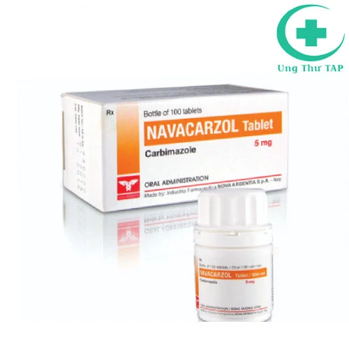 Navacarzol - điều trị bệnh tuyến giáp có tăng năng tuyến giáp