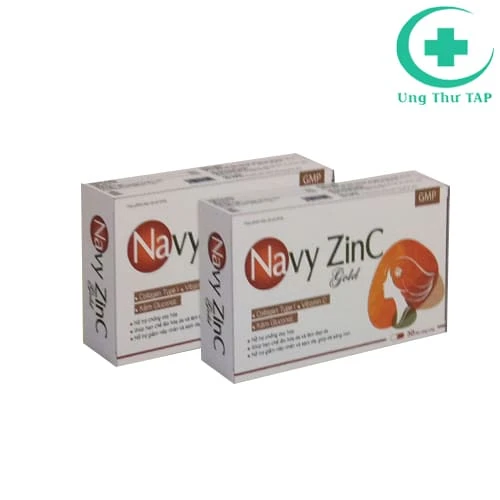 NaVy ZinC Gold - Giúp chống oxy hóa, làm đẹp da hiệu quả