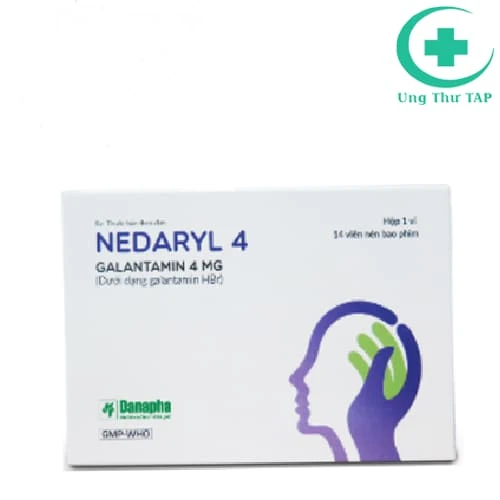 Nedaryl 4 Danapha - Thuốc điều trị bệnh Alzheimer chất lượng