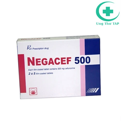 Negacef 500 - điều trị nhiễm khuẩn hiệu quả của Pymepharco