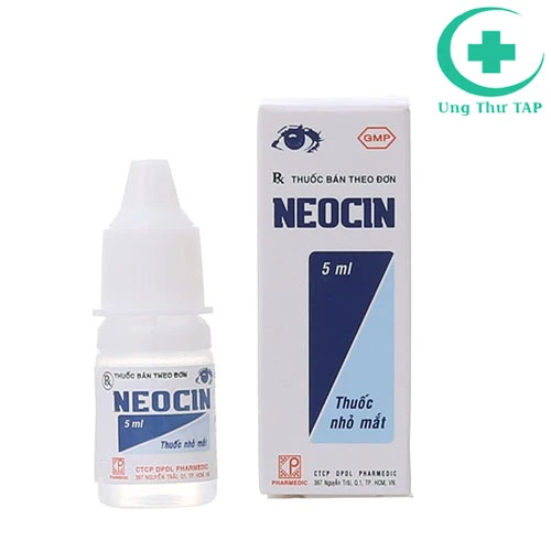 Neocin - Thuốc nhỏ mắt điều trị các bệnh nhiễm trùng mắt