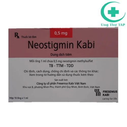 Neostigmin Kabi - Thuốc giãn cơ và tăng trương lực cơ hiệu quả