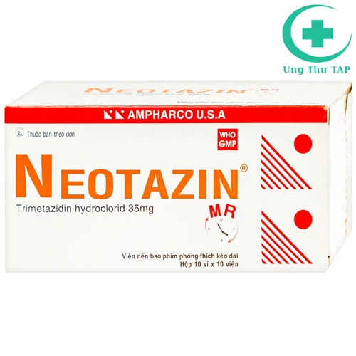 Neotazin MR - Thuốc điều trị các cơn đau thắt ngực, chóng mặt
