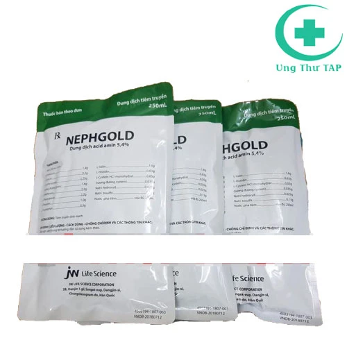 Nephgold - bổ sung amino acid cho người bệnh của Hàn Quốc