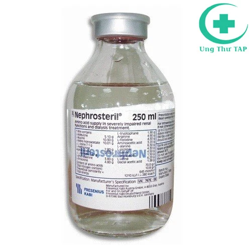 Nephrosteril 250ml - Thuốc điều trị thiếu protein hiệu quả