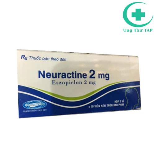 Neuractine 2mg - Thuốc điều trị chứng mất ngủ của SaVi