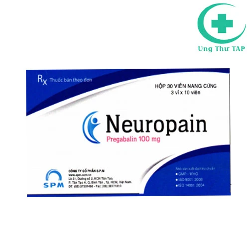 Neuropain 100mg - Thuốc điều trị đau thần kinh hiệu quả của SPM