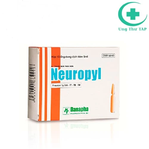 Neuropyl 1g/5ml Danapha - Thuốc điều trị bệnh thiếu máu não