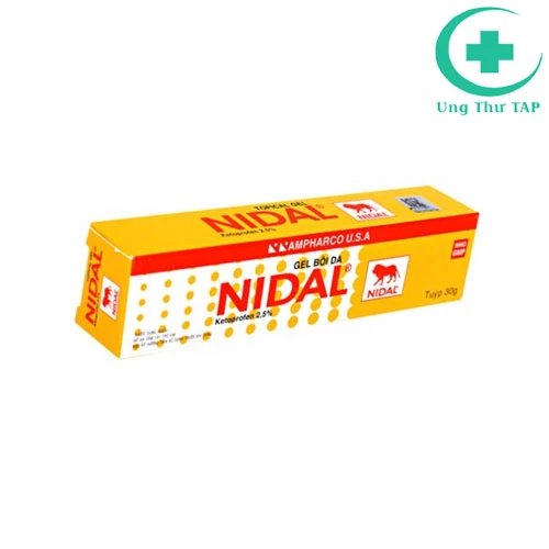 Nidal (Gel bôi da) - Thuốc giảm đau, kháng viêm hiệu quả