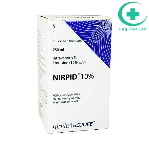 Nirpid 10% Aculife - Bổ sung năng lượng đường tĩnh mạch