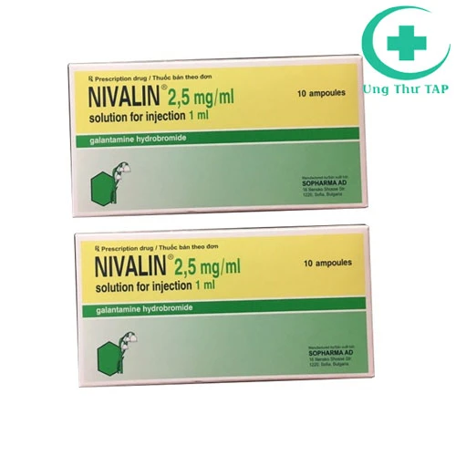 Nivalin 2,5mg - điều trị sa sút trí tuệ từ nhẹ đến trung bình nặng