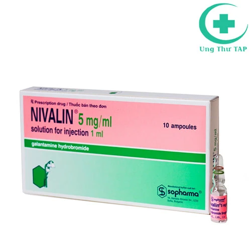 Nivalin 5mg/ml Sopharma - Thuốc điều trị sa sút trí tuệ