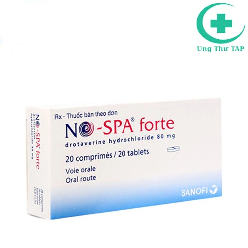 No-Spa forte - điều trị các cơn đau có thắt dạ dày, ruột, tử cung