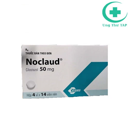 Noclaud 50mg - điều trị các triệu chứng thiếu máu cục bộ
