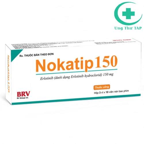 Nokatip 150 - Thuốc điều trị ung thư phổi và ung thư tụy