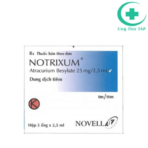 Notrixum - Thuố hỗ trợ trong gây mê hiệu quả của Indonesia