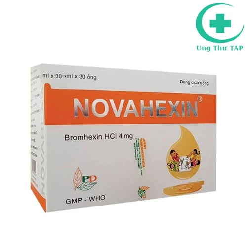 Novahexin 10 - Thuốc điều trị ho hiệu quả và an toàn