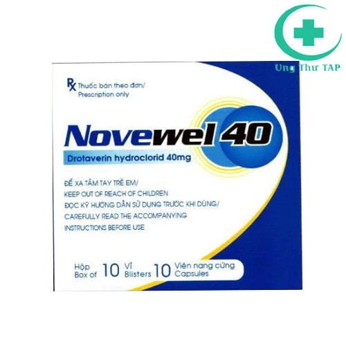 Novewel 40 - Điều trị các cơn đau có thắt dạ dày, ruột, tử cung