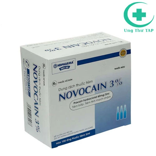 Novocain 3% Hdpharma - Thuốc gây tê hiệu quả của VTYT Hải Dương