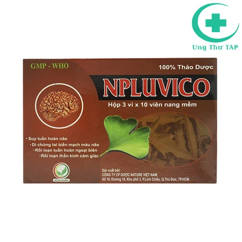 Npluvico  - Thuốc điều trị suy tuần hoàn não hiệu quả