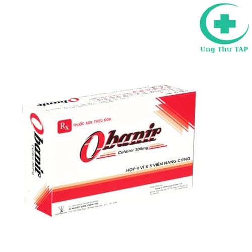 Obanir 300mg Armephaco - Thuốc điều trị nhiễm khuẩn chất lượng