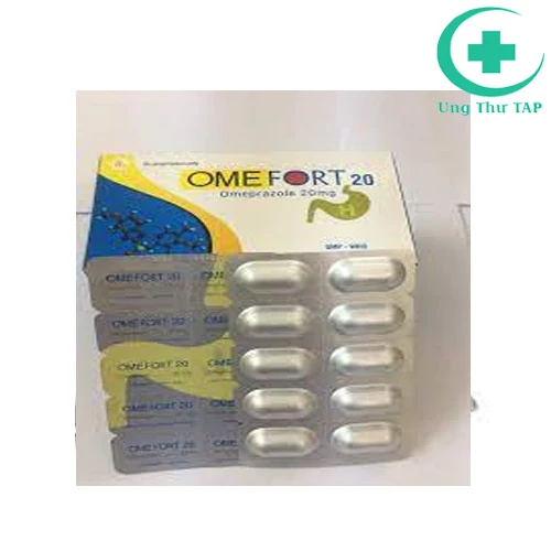 Omefort 20 - Thuốc điều trị trào ngược dạ dày - thực quản