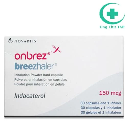 Onbrez Breezhaler 150mcg - Thuốc điều trị tắc nghẽn đường thở