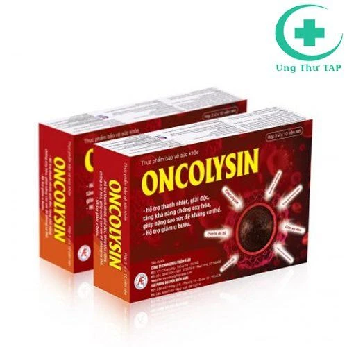 Oncolysin - Thực phẩm bảo vệ sức khỏe hiệu quả