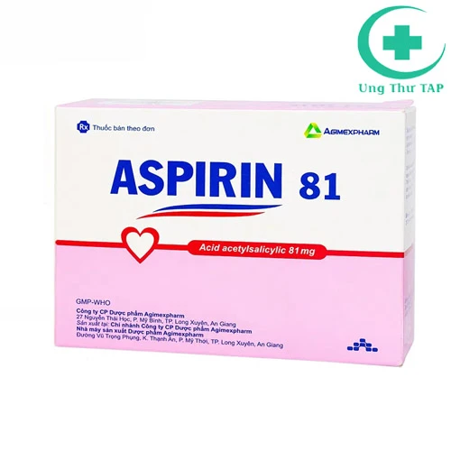 Opeasprin 81mg - Điều trị tái nhồi máu, tai biến mạch máu não
