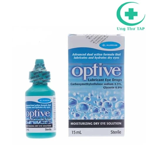 Optive 15ml - Thuốc nhỏ mắt, làm dịu mắt hiệu quả