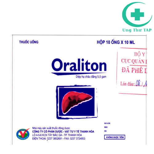 Oraliton - Thuốc điều trị mẩn ngứa ngoài da, nổi mề đay