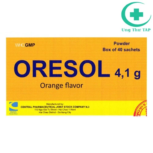 Oresol 4,1 g TW3 - Điều trị mất điện giải và nước hiệu quả