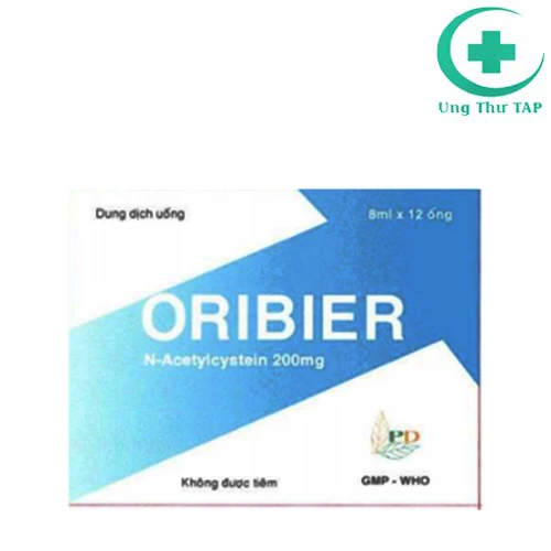 Oribier 200Mg - Thuốc điều trị bệnh tai mũi họng hiệu quả