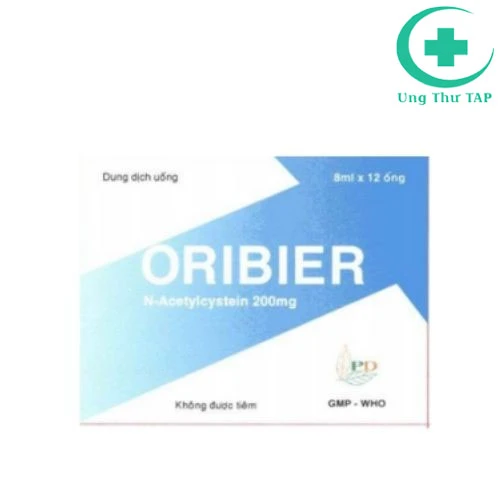 Oribier 200mg - Thuốc điều trị xoang, viêm mũi, viêm họng