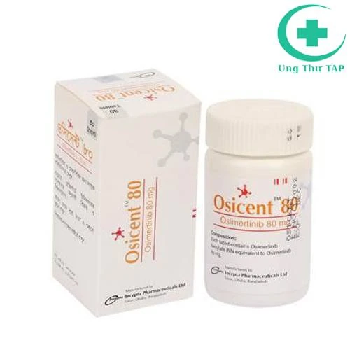 Osicent 80mg - Thuốc điều trị ung thư phổi không tế bào nhỏ