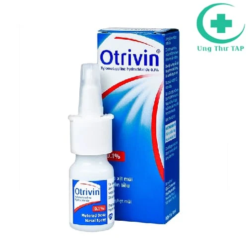 Otrivin 0,1% Spray 10ml Novartis - Thuốc điều trị nghẹt mũi