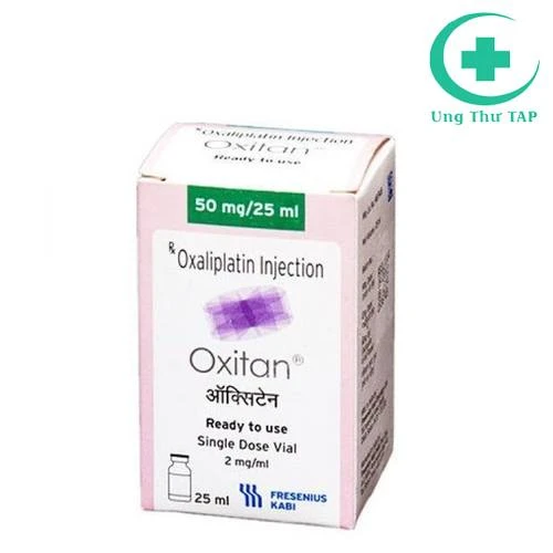 Oxitan 50mg/25ml Ấn Độ - Thuốc điều trị ung thư đại trực tràng