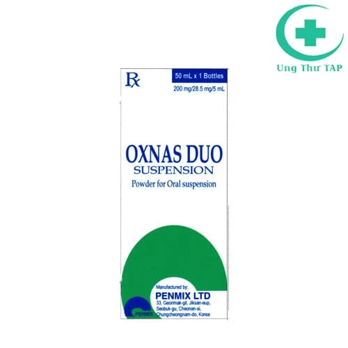 Oxnas Duo Suspension 200mg/28,5mg Penmix - Thuốc kháng sinh