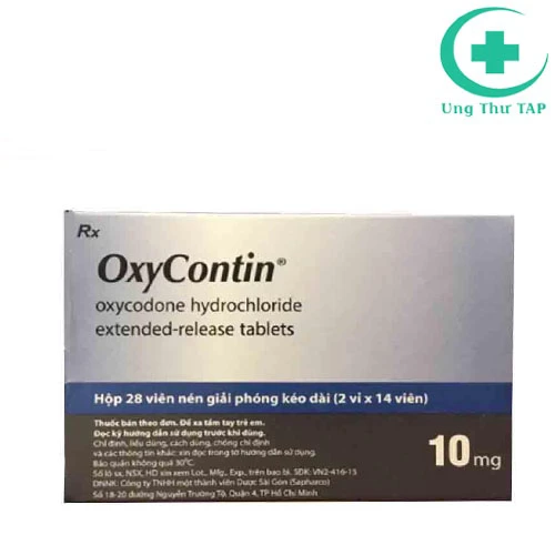 OxyContin 10mg - Thuốc giảm đau hiệu quả của Mỹ
