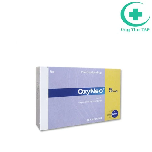 OxyNeo 5mg - Thuốc giảm đau từ trung bình tới nặng của Anh