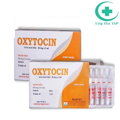 Oxytocin - kích thích chuyển dạ hoặc tăng cường co bóp dạ con